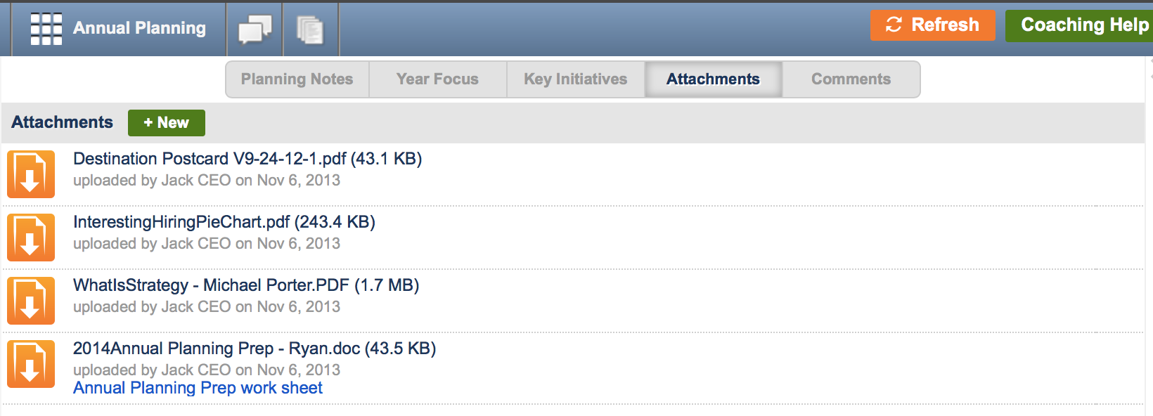 Gazelles Systems Rhythm 2.0 - Create a Killer Annual Plan for the New Year-Annual Planning-Attachments