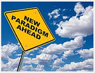 New Paradigm Ahead Street Sign