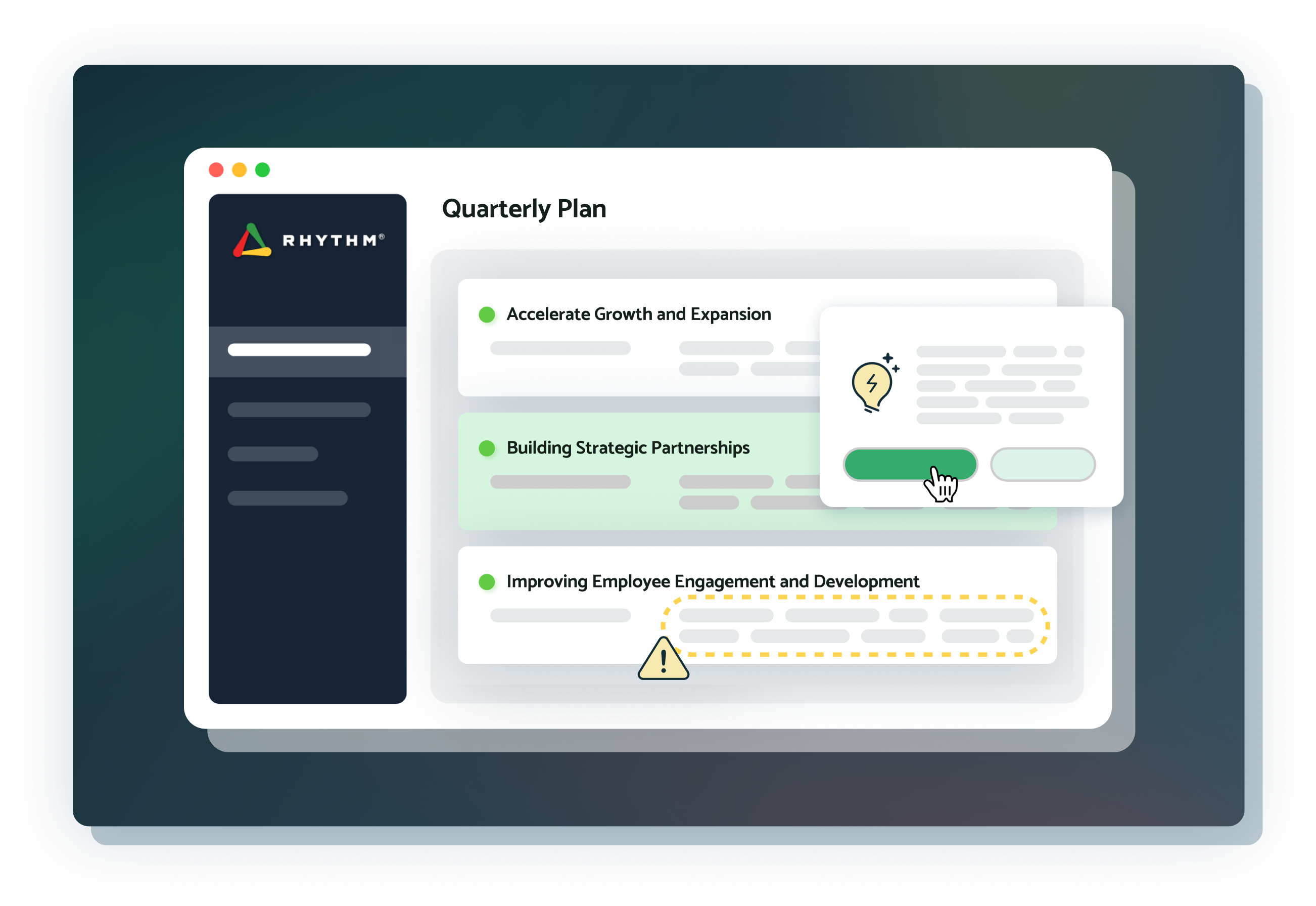 quarterly plan AI test