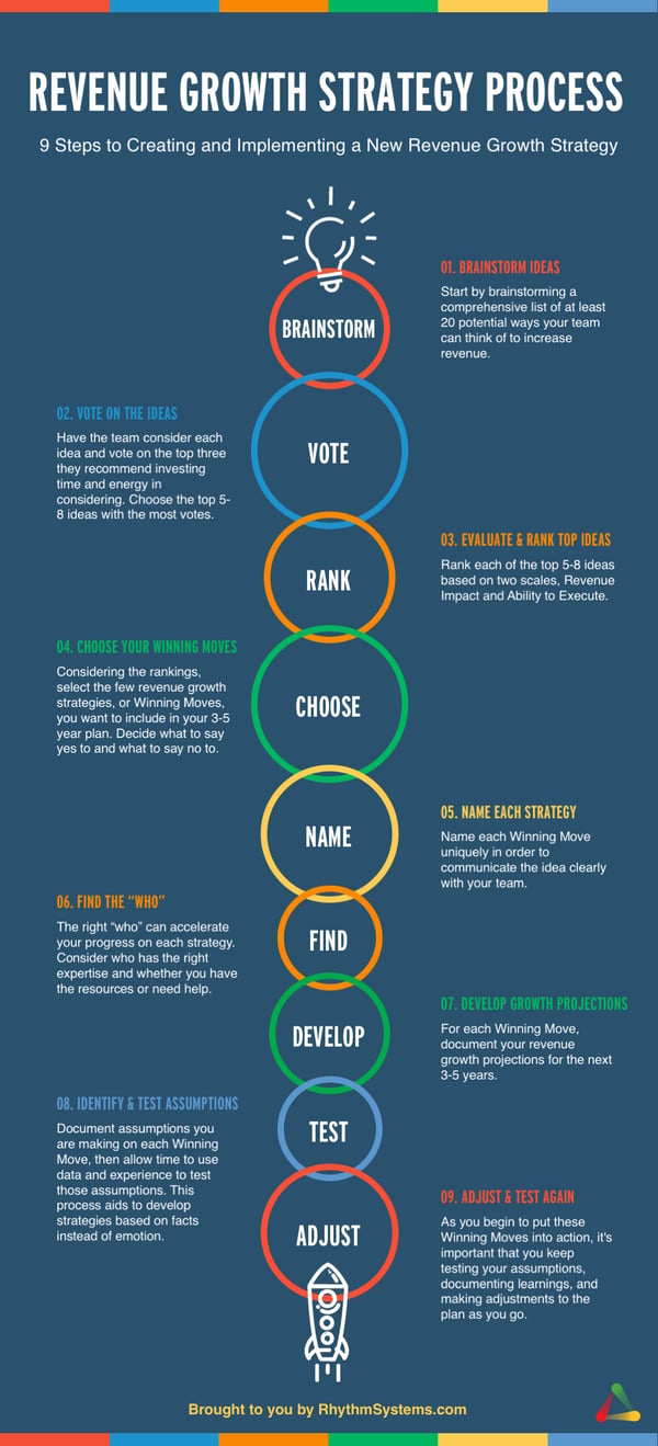 Revenue Growth Strategy Infographic