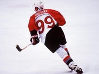 Wayne Gretsky skating to where the puck is going to be