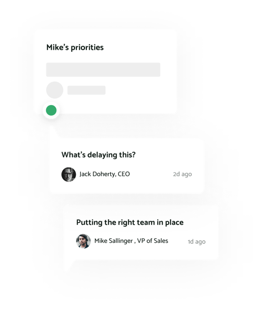priorities