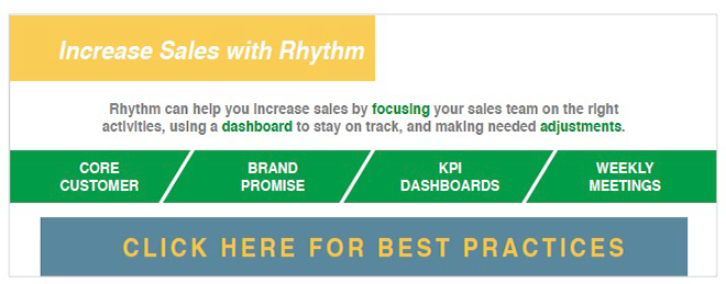 Increase your sales revenue using Rhythm software