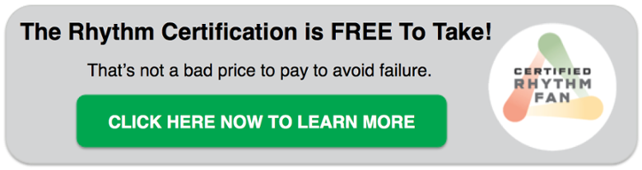 Learn more about the Rhythm Methodology by taking the FREE Rhythm Fan Certification course