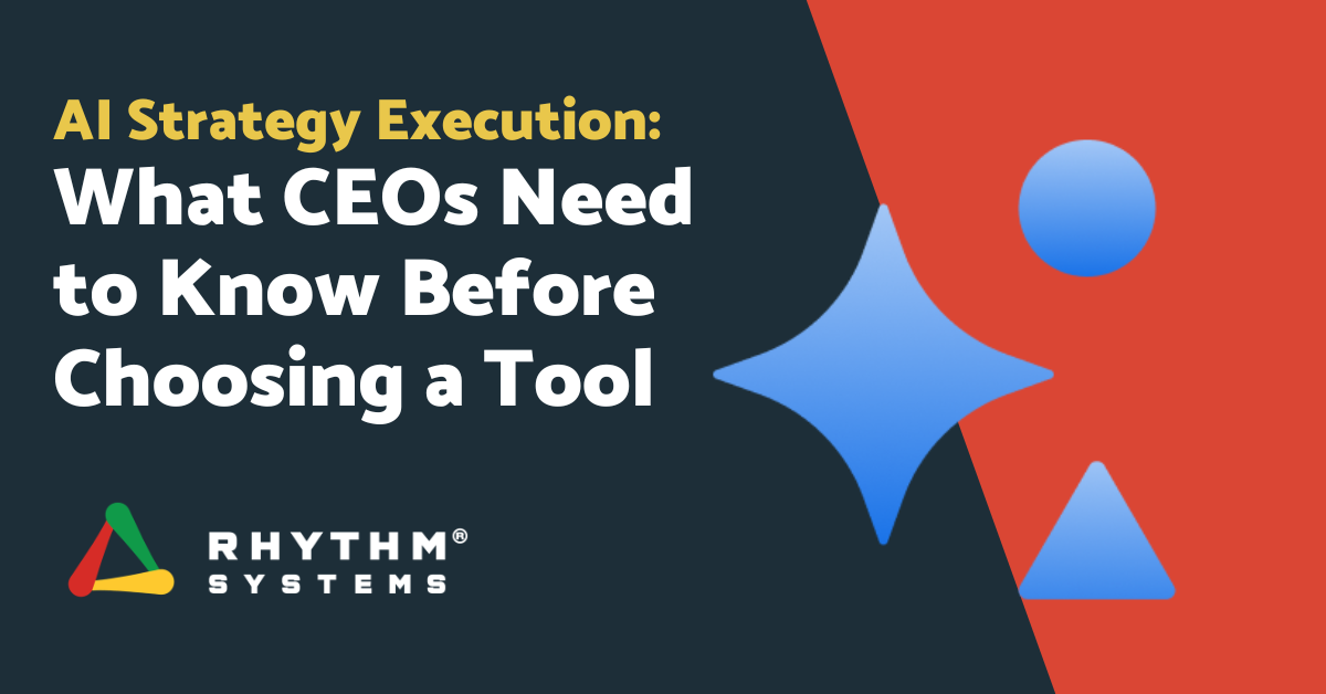 Blog_AI Strategy Execution  What CEOs Need to Know Before Choosing a Tool