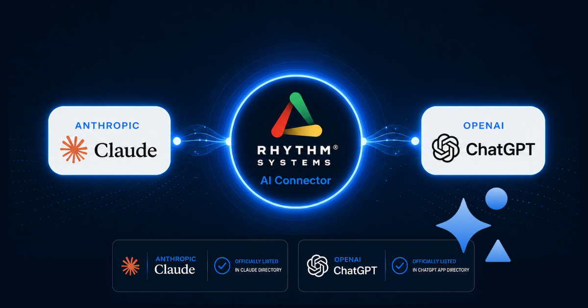Rhythm Systems Earns Dual Directory Listings from Anthropic and OpenAI