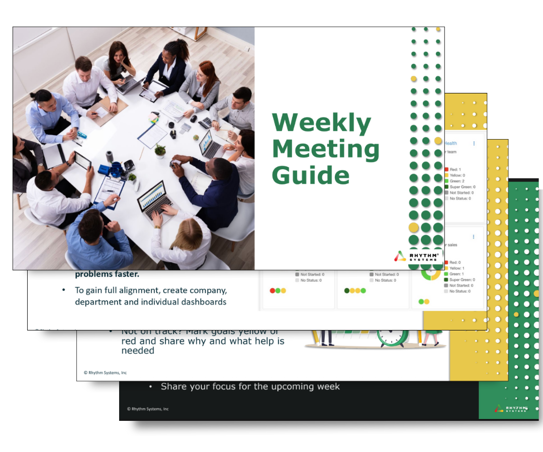 Tool Kit | Weekly Meeting Guide and Agenda Thumbnail