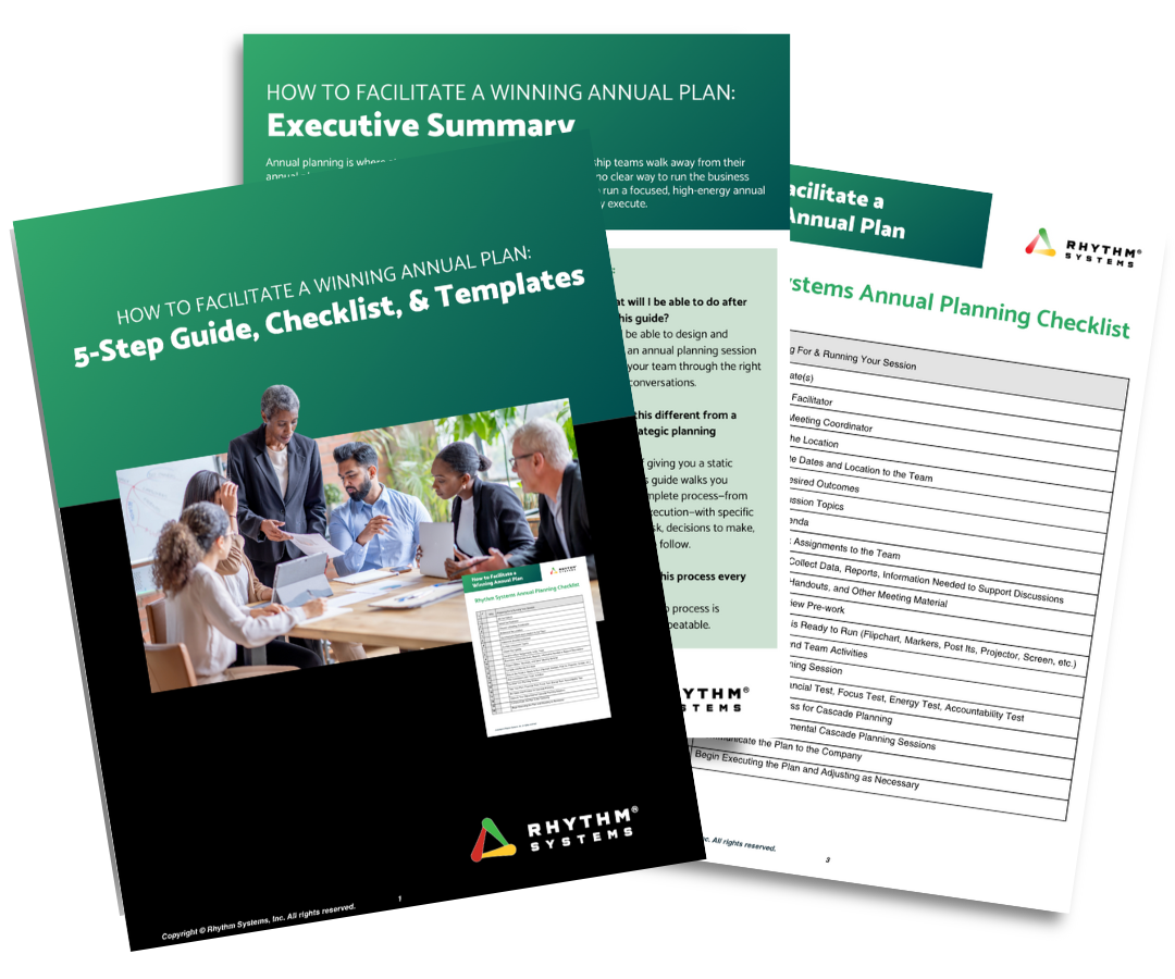 Annual planning toolkit
