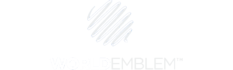 World Emblem Logo White 