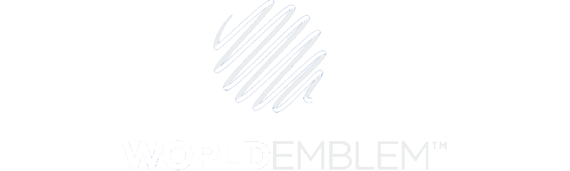 World Emblem Logo White