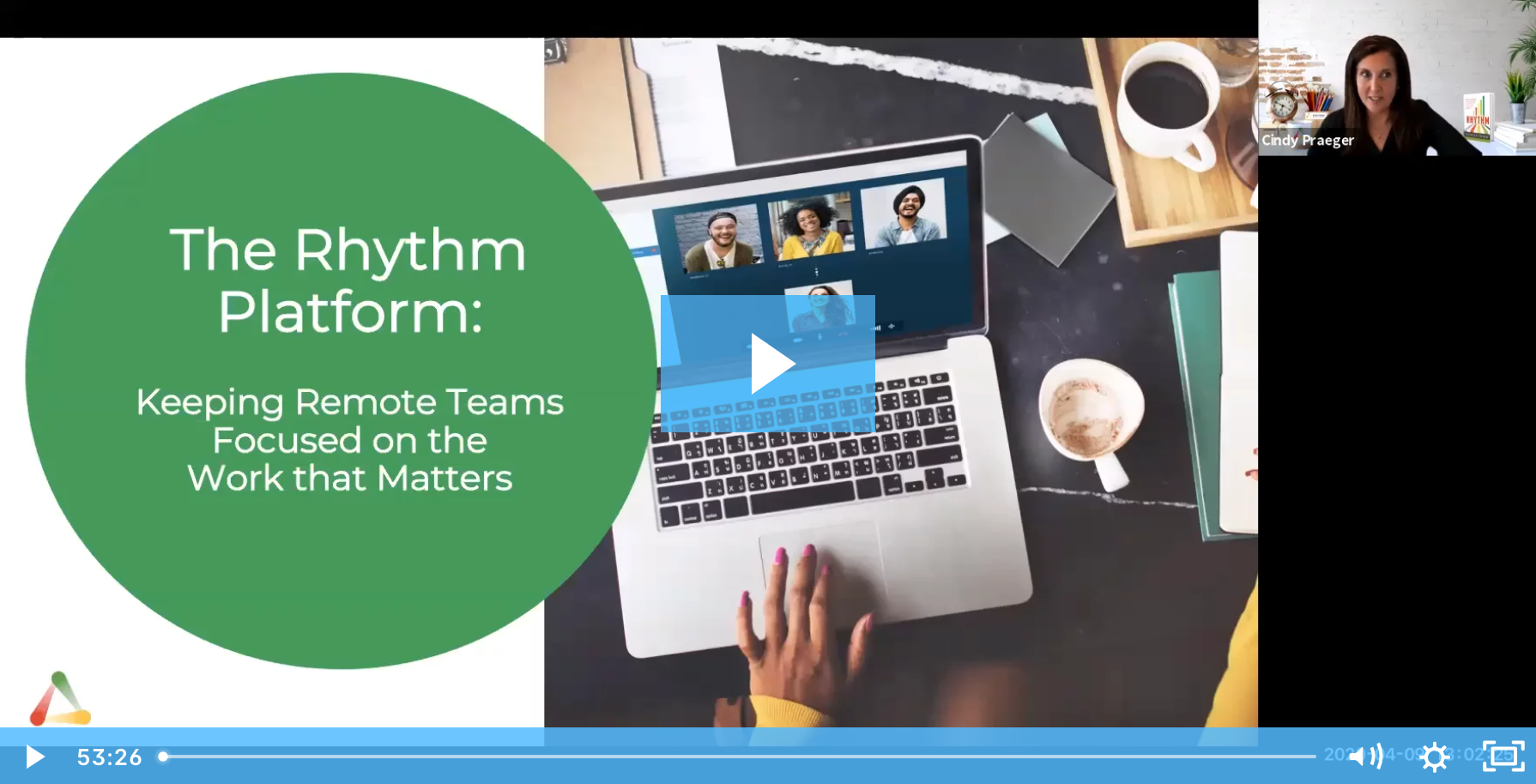 The Rhythm Platform: Keeping Remote Teams Focused on the Work that Matters